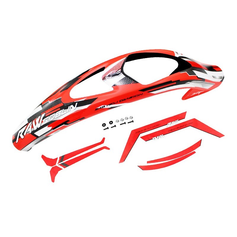 Canopy and Stickers (Red) - Goblin RAW : H1423-S