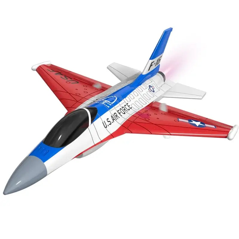 F16 Falcon RC Fighter Jet 2Ch for Beginners, Kids with Cool Lights | KIDS TOY LOVER RTF 2 batteries