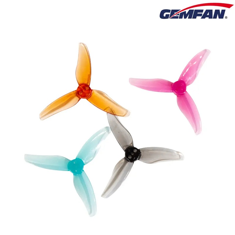 Gemfan 2512 Hurricane Durable 3 Blade 1.5mm Prop Clear Blue