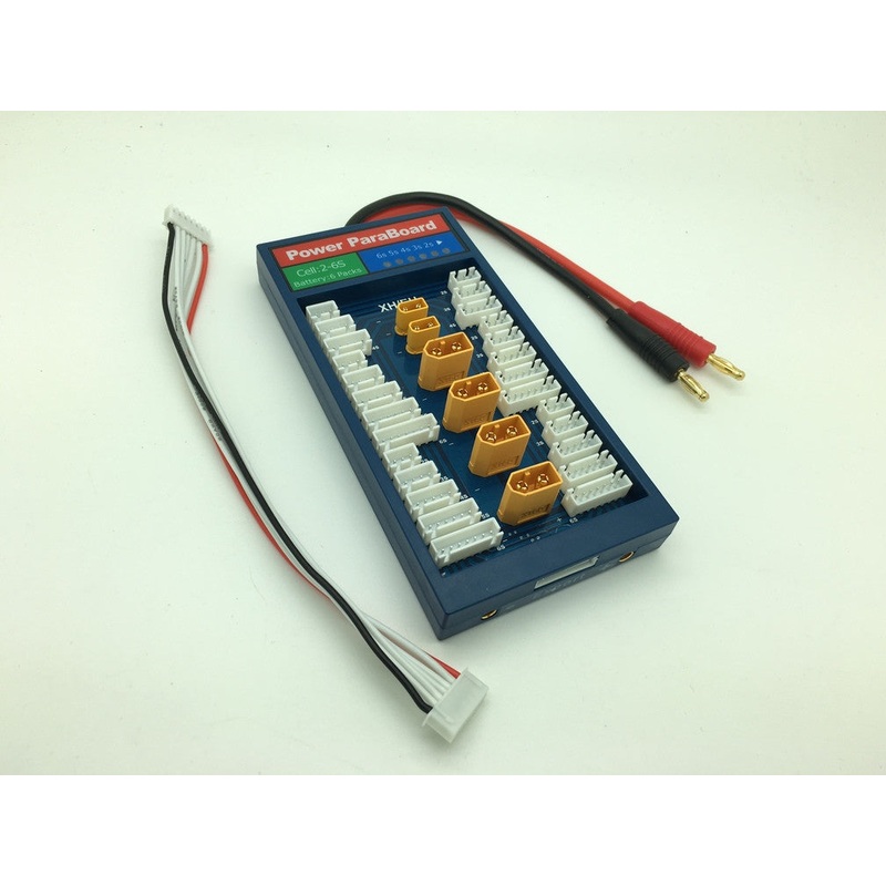 HIGH CURRENT 40A PARALLEL CHARGE BOARD (XT60 & XT30) (W/ OVERCURRENT PROTECTION)