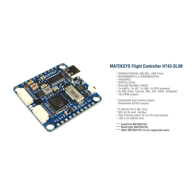 Matek H743-SLIM FPV Flight Controller