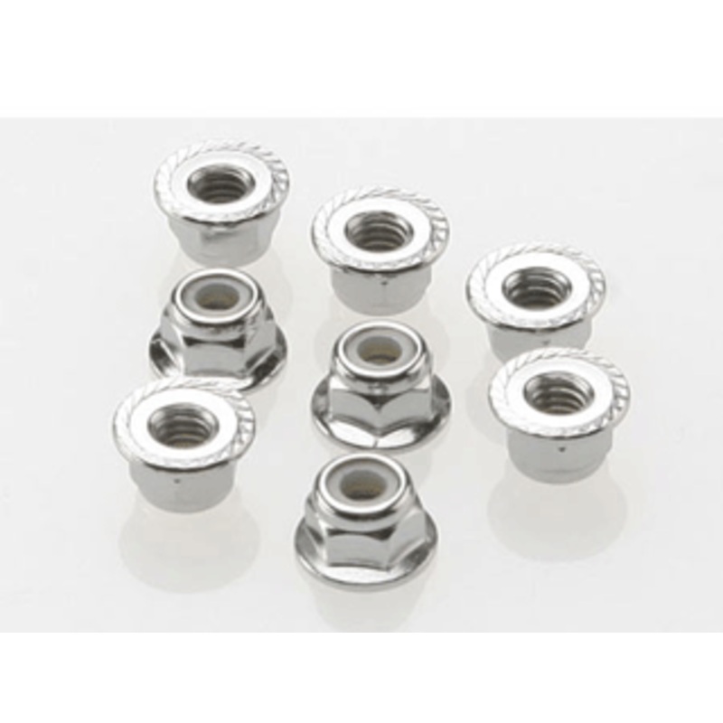 Nuts, 4mm (8) Nylon Locking: 3647