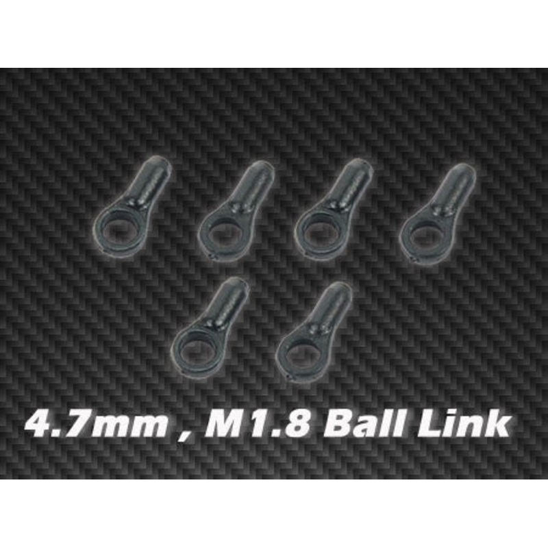 4.7mm , M1.8 Ball Link x6 for HPTB002 , HPTB010