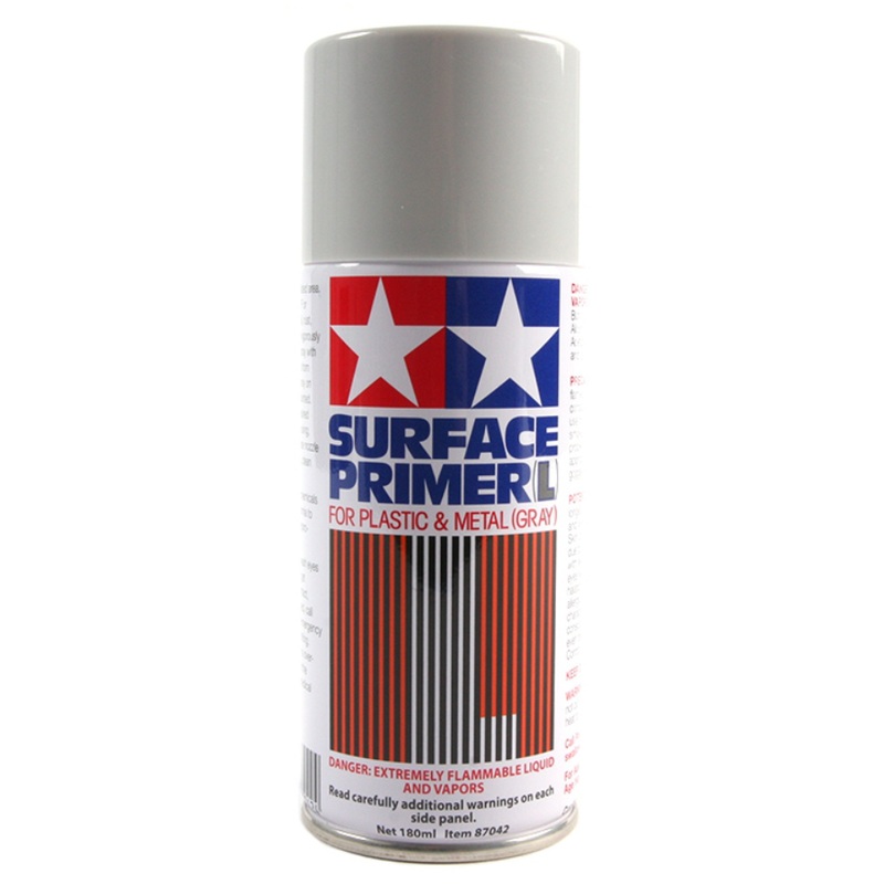 Surface Primer L Gray, 180ml Spray Can