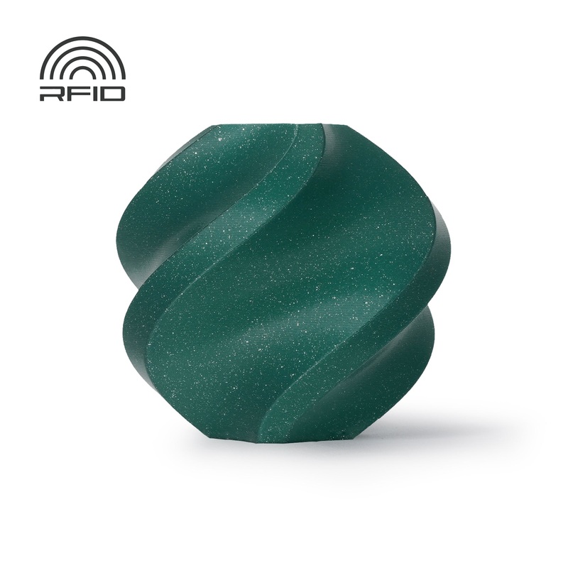Bambu Lab PLA Sparkle 1.75mm Filament 1kg Alpine Green Sparkle