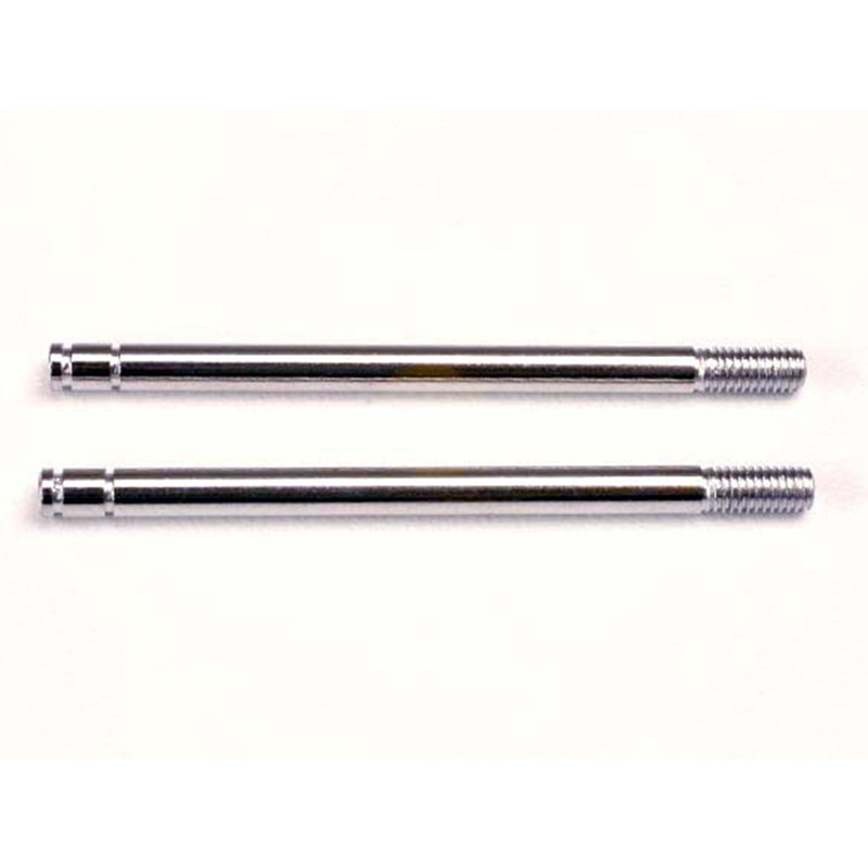 Shock shafts, steel, chrome finish (long) (2): 1664