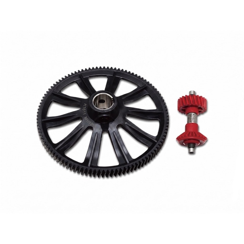 Align 105T M1 Helical Autorotation Tail Drive Gear Set : H70G013XXT