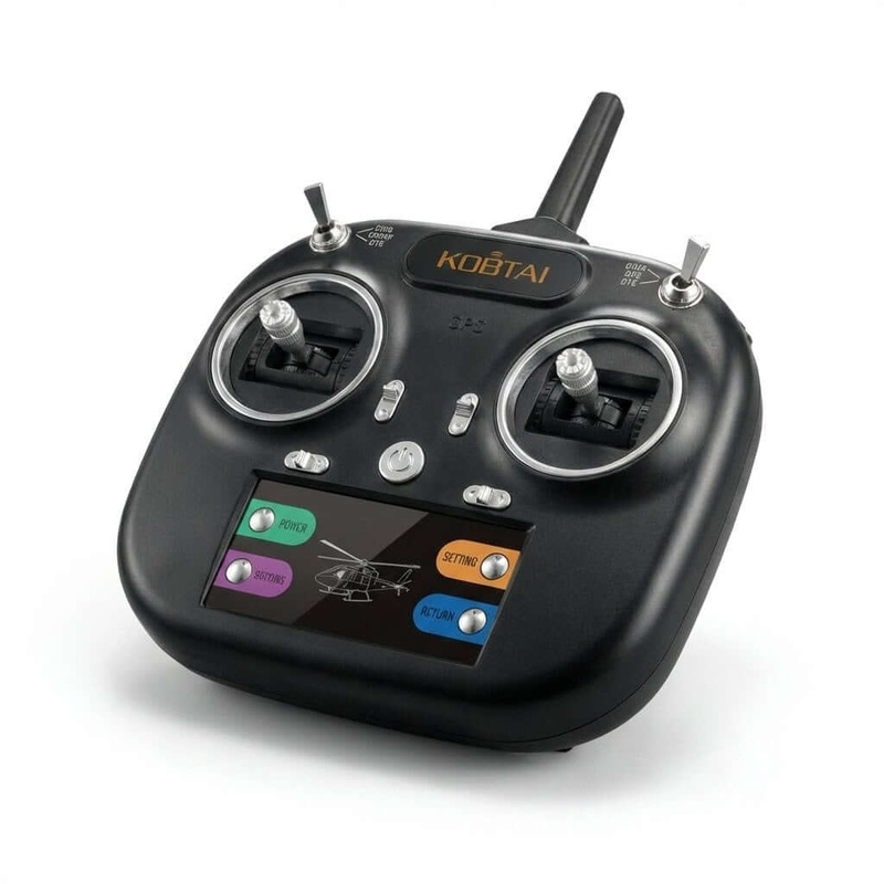 Kootai F05 Black Hawk RC Helicopter Transmitter 6CH Remote Controller