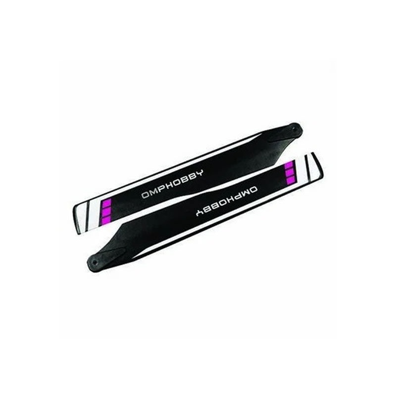 OMPHOBBY M2 V2 Main Blades 173mm - Purple : OSHM2127