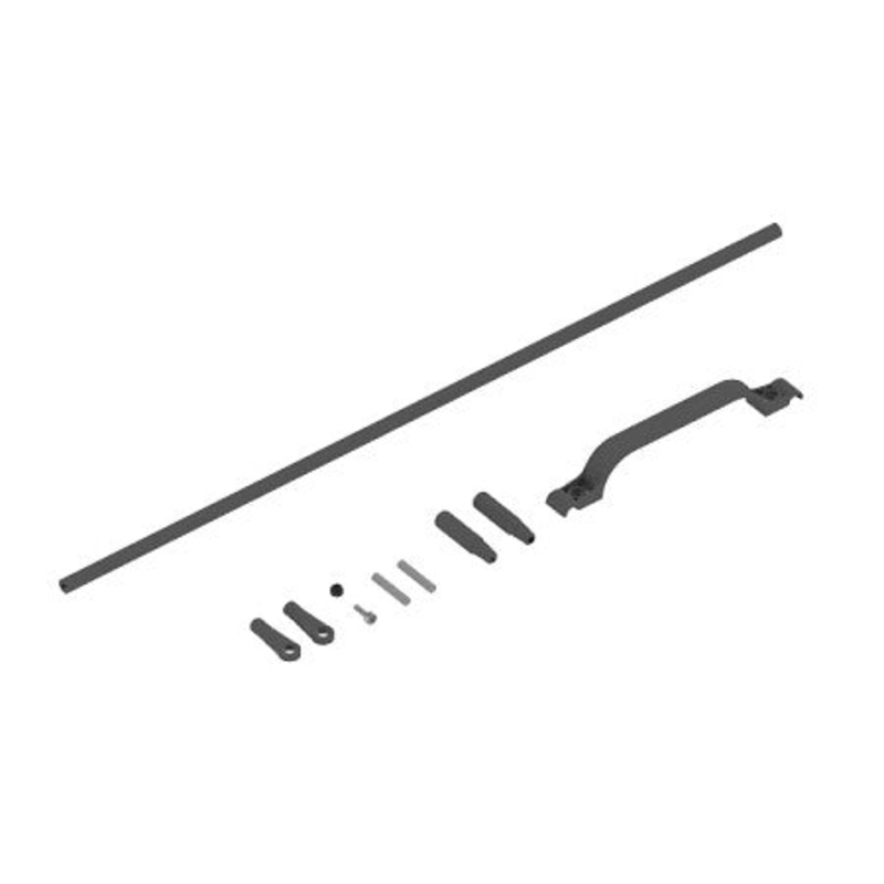 04355 CARBON CONTROL ROD FOR TAIL LOGO 600 SE