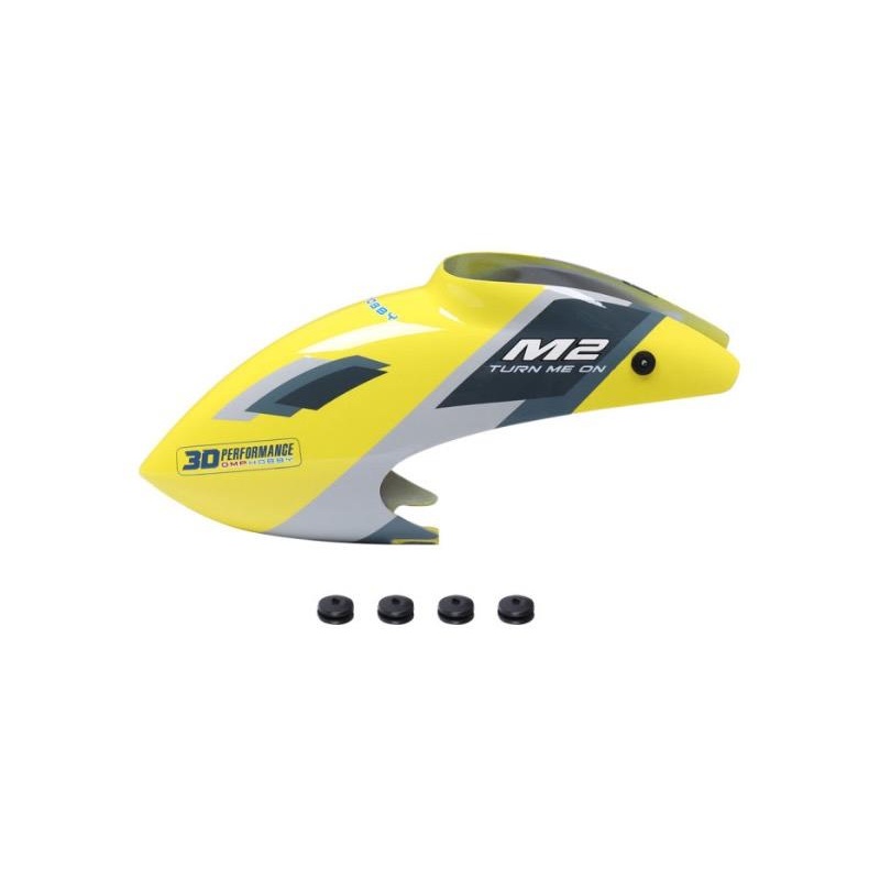 Canopy Set (Racing Yellow) - OMP M2 EVO : OSHM2323Y