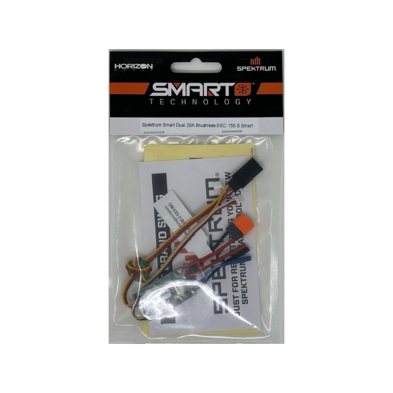 Dual Brushless ESC: Blade 150 S Smart : SPMXAE2020