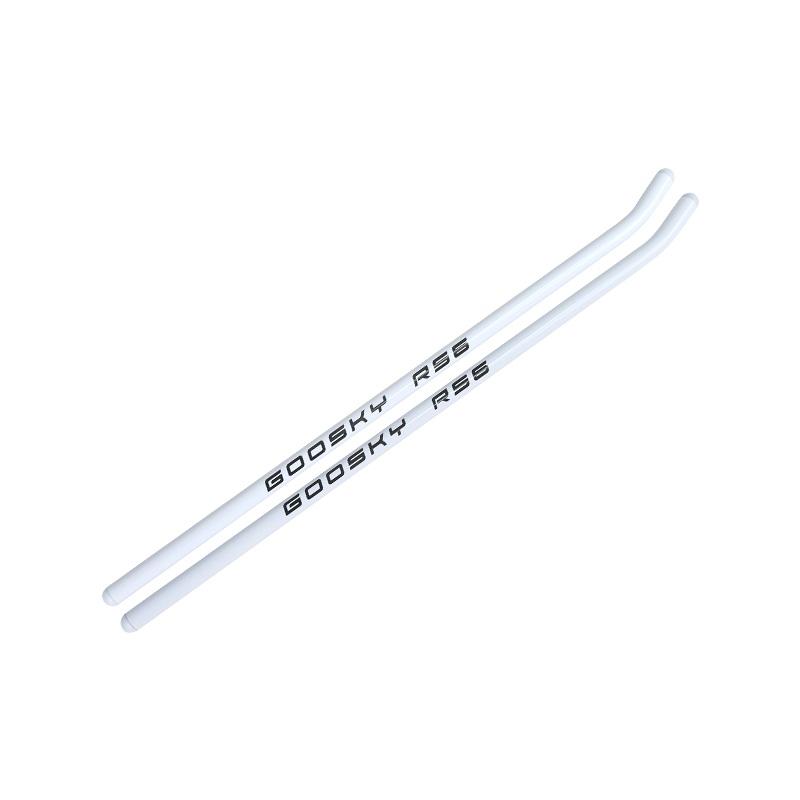 Goosky RS6 Color Painted Skid Pipe (White)