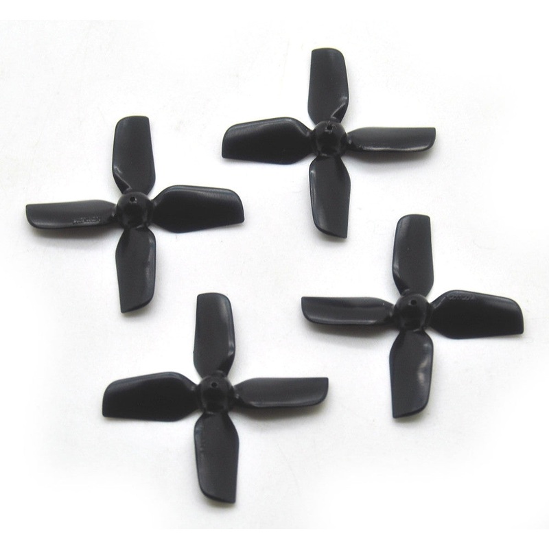 HQ Micro Whoop Prop 1.2X1.2X4 0.8mm Shaft - Black