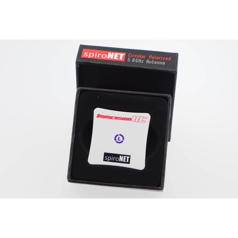IRC FatShark SpiroNet LHCP Mini Patch 5.8Ghz Antenna (SMA) 8dBi Gain