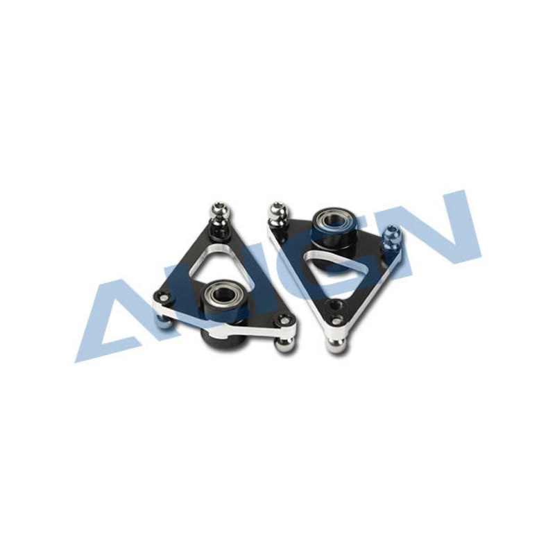 Metal Aileron Lever/Black - Trex 700N/E : HN7034BAT