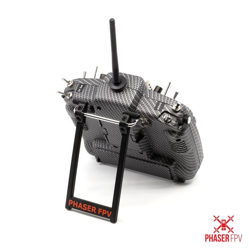 Phaser3D Transmitter Kick Stand For Taranis or Q X7 in ABS Black