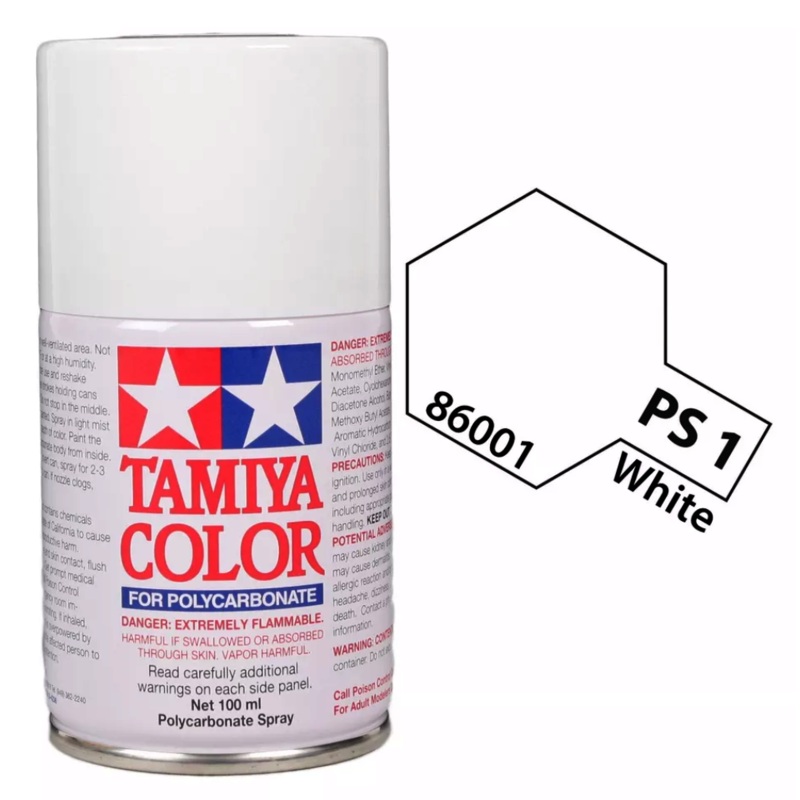 PS-1 White Paint, 100ml Spray Can