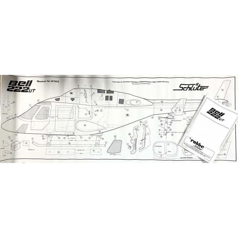 Robbe Building Instructions Bell 222 : S-1776