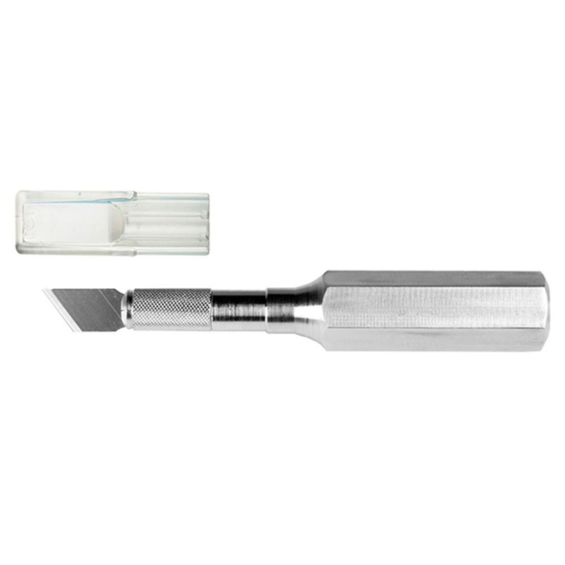 #6 Knife w/Cap, Hexagonal Aluminum Handle