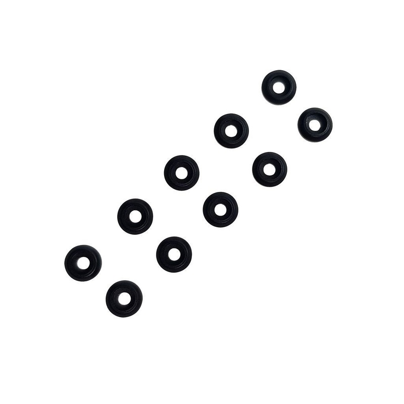 Aluminium Finishing Washer M2.5 (10) Matte Black : H0255BM-S