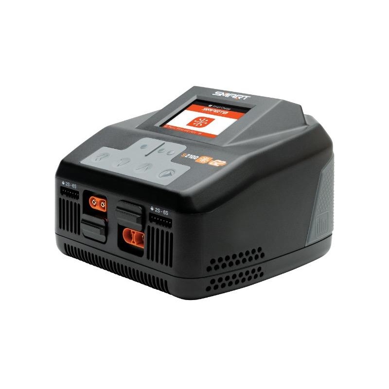 Spektrum S2100 G2 2x100W AC Smart Charger (EU Cord) : SPMXC2000I