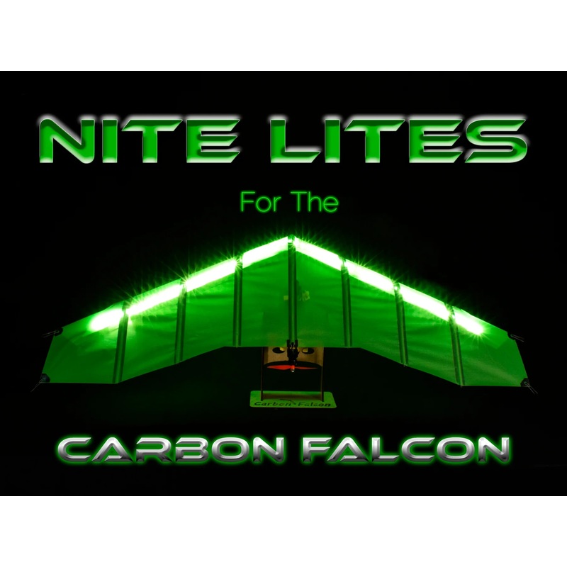 Carbon Falcon - Nite Lites - Red