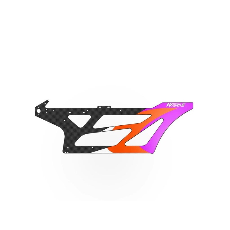 XLPower Wraith E760 V3 Lower Frame Sticker Purple/Orange : XL76B30