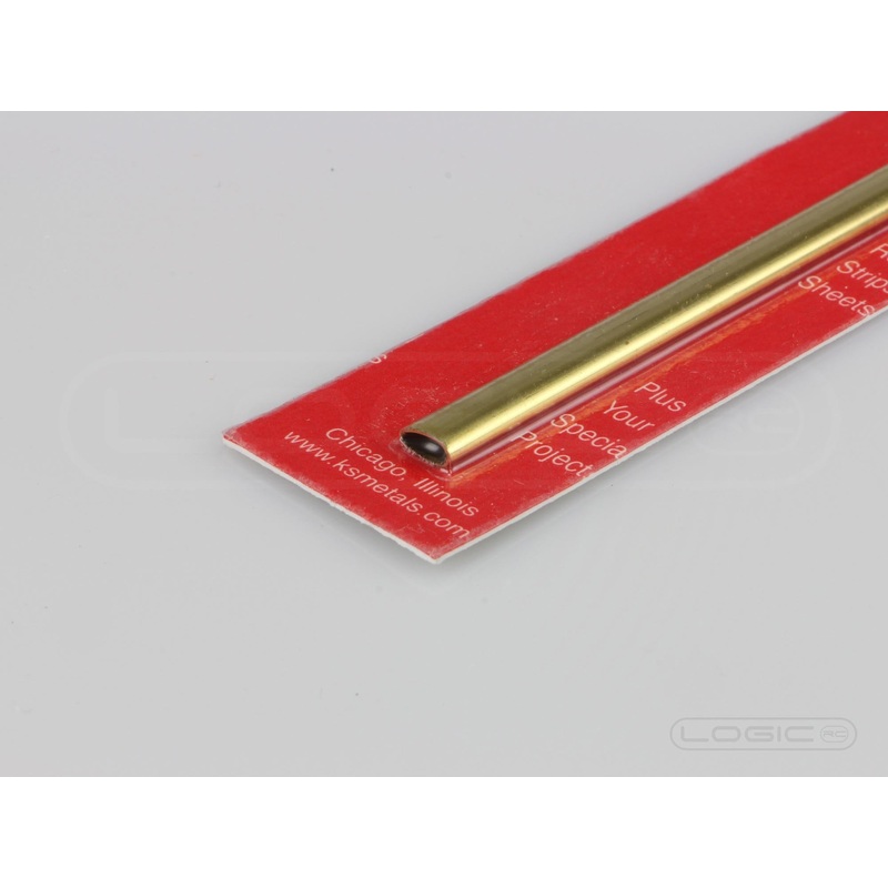 12" Brass Streamline Tube Small (Pk1) : KS8122