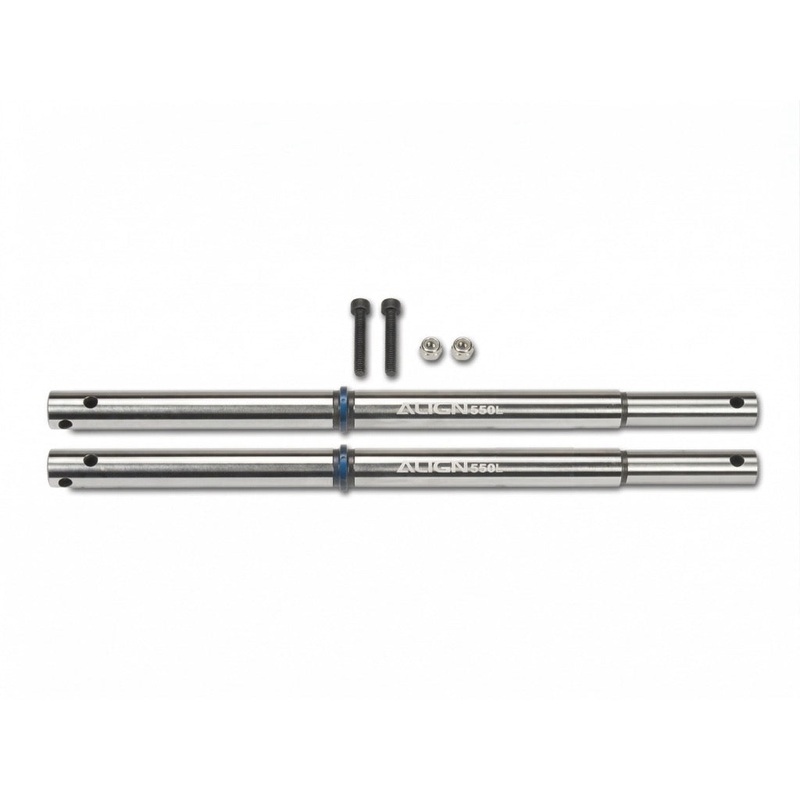 Align T-Rex 550E Tri-Blades Main Shaft (2) : H55H005XXT