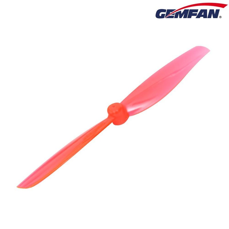 Gemfan 65S 65mm 2.5" Micro Propellers 1mm/1.5mm Shaft (4CW + 4CCW) Clear Black 1.5mm