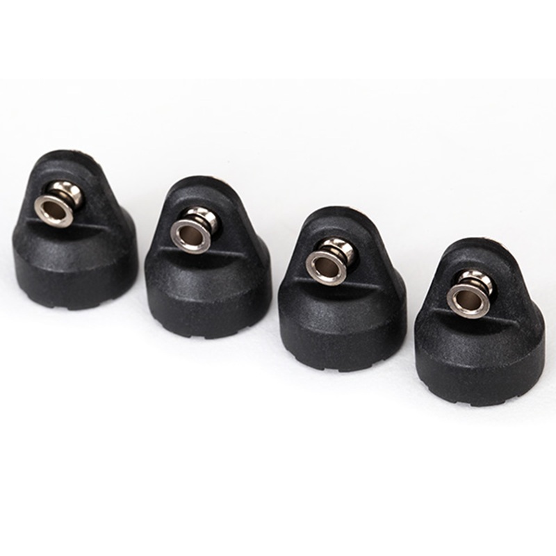 Shock Caps (black) (4) (assembled with hollow balls): 8361