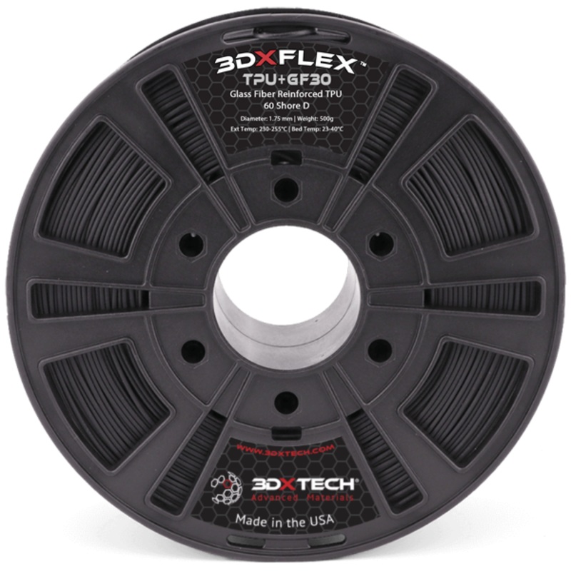 3DXTech TPU + GF30 FIBERX 60D Filament 1.75mm