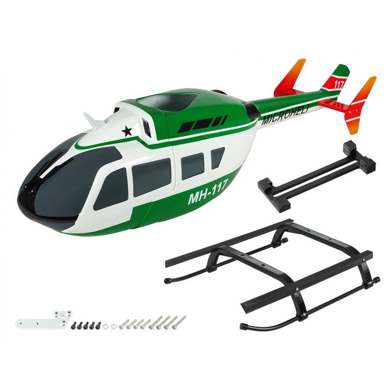 Airbrush Fibreglass EC145 Scale (E) - GOOSKY S2 : MH-GSS2-SE15