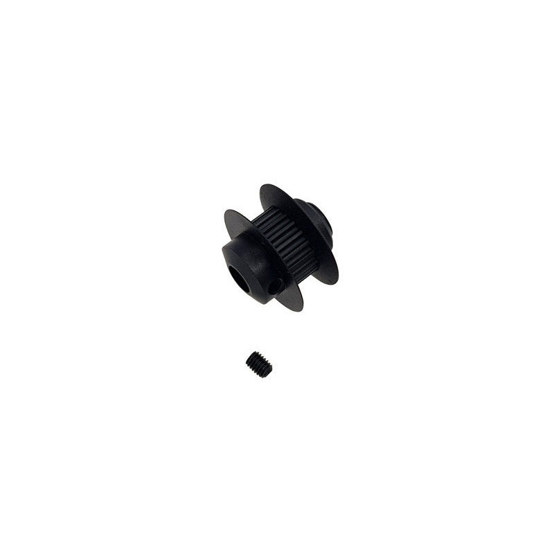 ALUMINUM TAIL PULLEY 21T - RAW 420/iLGoblin 420 Pro