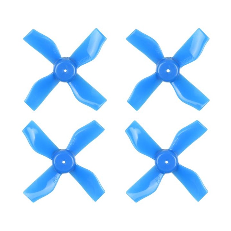 BetaFPV 31mm 4-blade Micro Whoop Propellers (1.0mm Shaft) Blue
