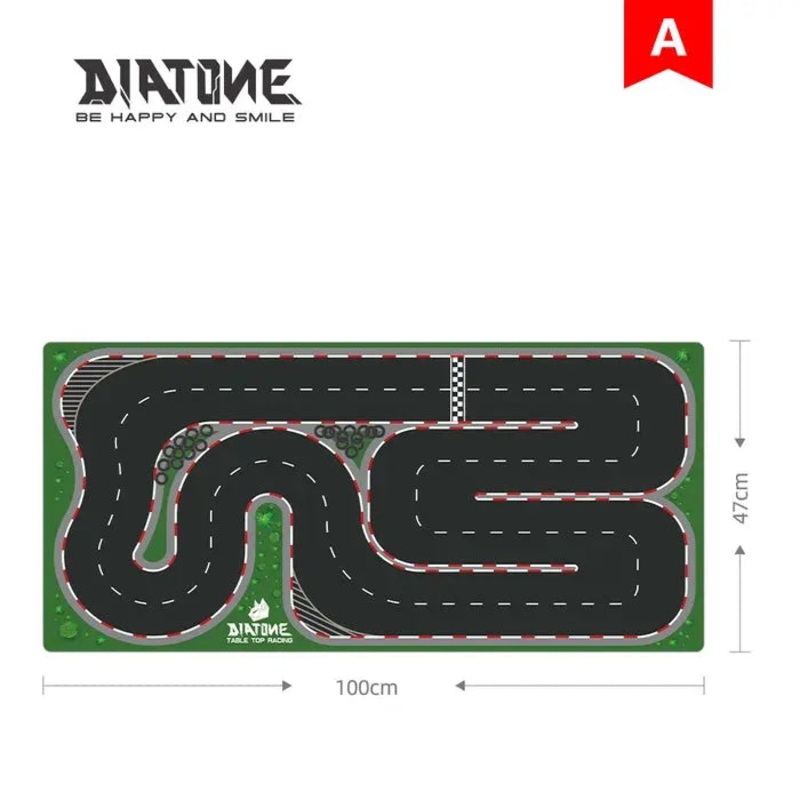 CLEANUP : Diatone 1:76 Q33 Karting Mouse Pad Table Top Racing Track