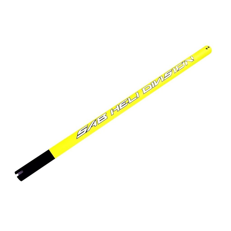 SAB iLGoblin RAW CF Tail Boom Yellow : H2306-S