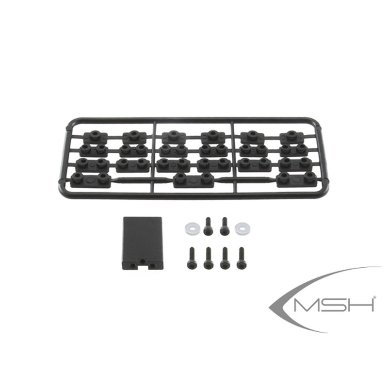 Tail Servo Support - MSH Protos 380 : MSH41179