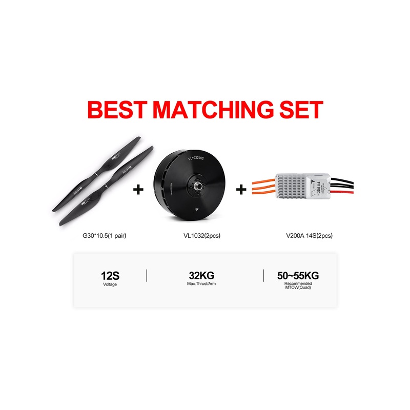 TMOTOR VL1032 Drone Power System Kit