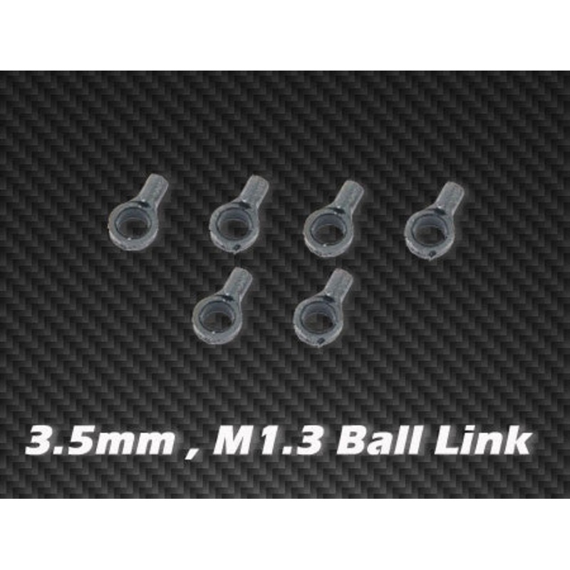 3.5mm , M1.3 Ball Link x6 for HPTB001 , HPTB009