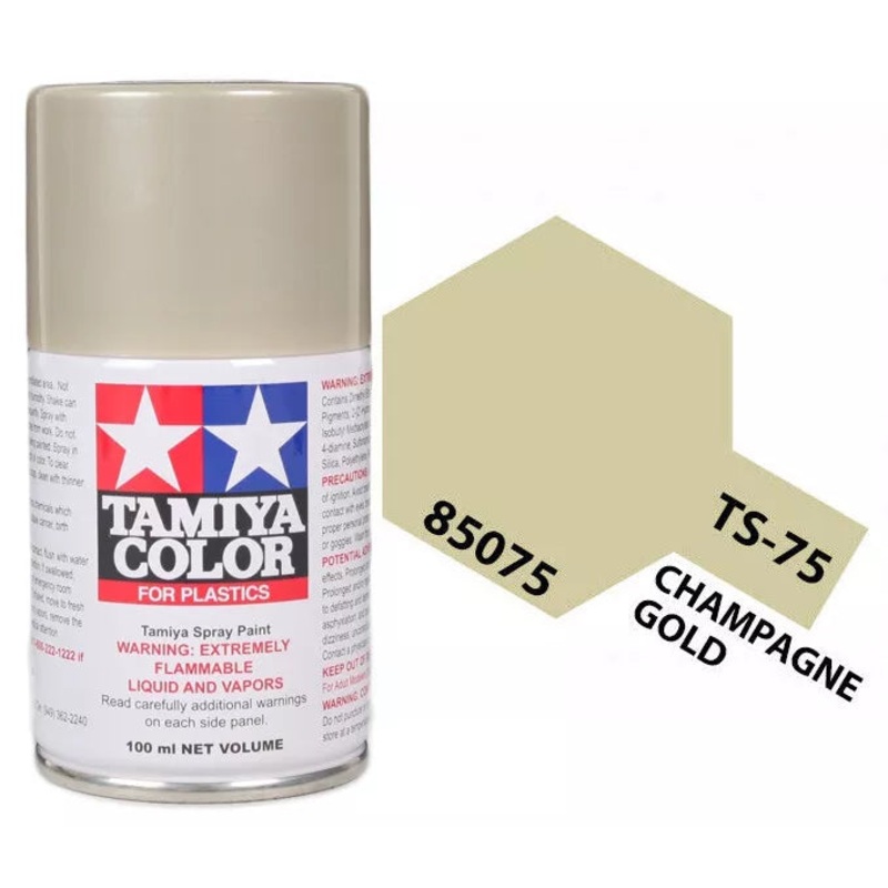 TS-75 Champagne Gold Lacquer Paint 100ml
