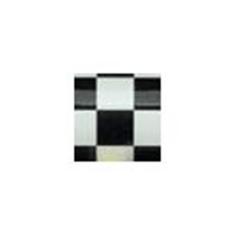 UltraCote, 1/2" Squares, White/Blk