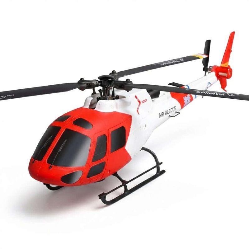 WLtoys K150 Brushless RC Helicopter - AS350 Squirrel Scale 4CH 6-Axis Gyro