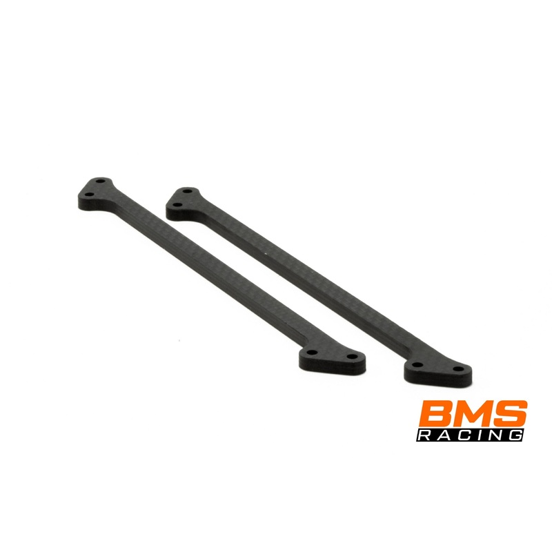 BMS Racing JS-2 Arm Braces T300 Carbon (Pair)