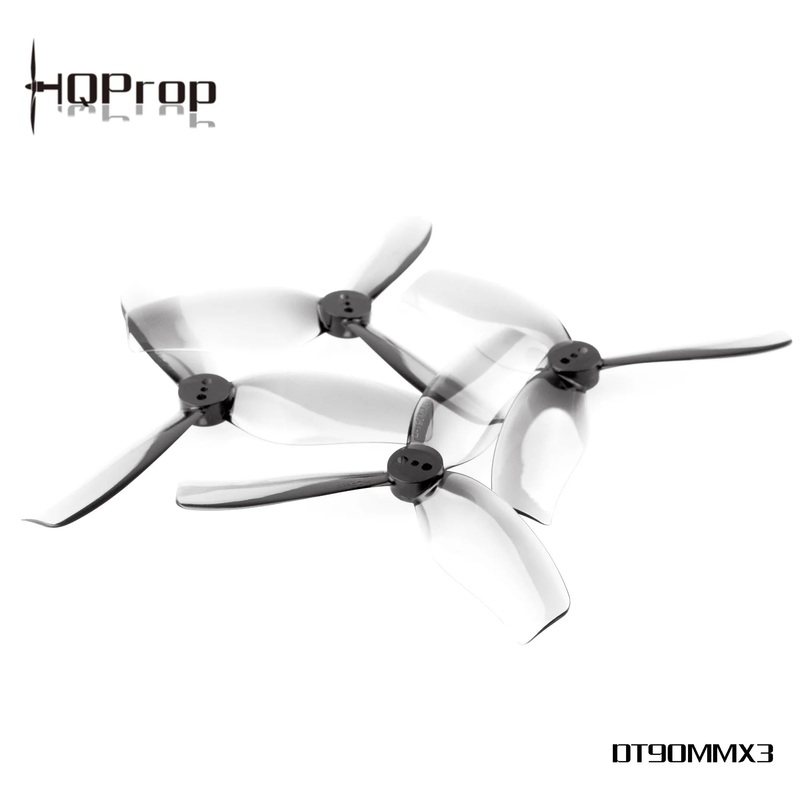 HQProp Duct-T90MMX3 90MM Propellers (2CW+2CCW) Grey