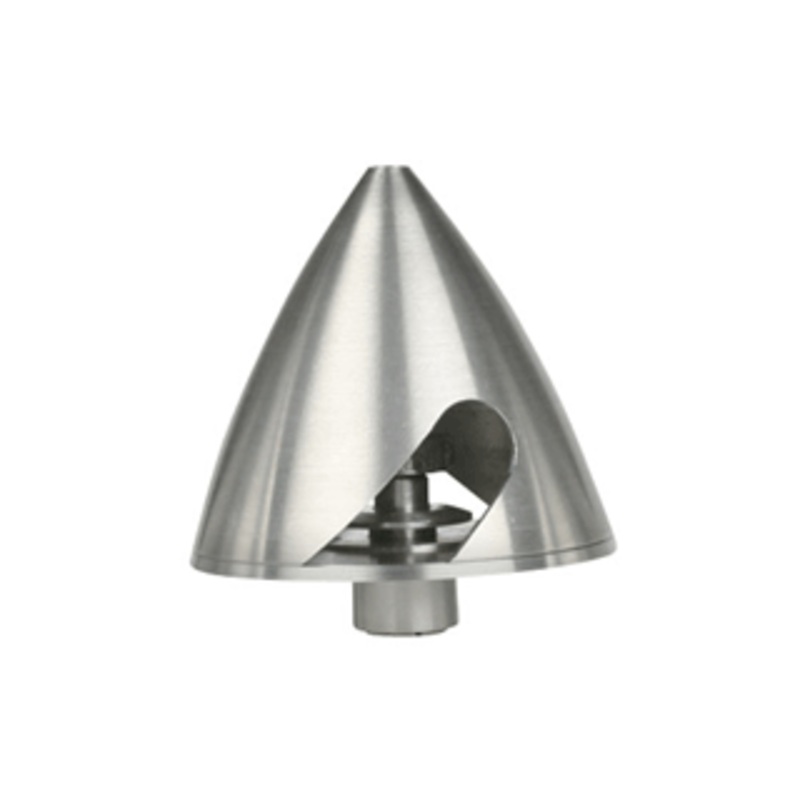 Spinner, 2.25" Aluminum w/5 & 6mm Colletts