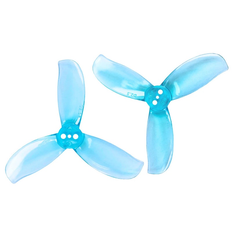 4Pairs Gemfan D2.5-3 2524 2.5 Inch 3-Blades PC Propeller 1.5mm Shaft 3 Holes Suitable for DJI O4 HD VTX 1404 4600KV Motors RC FPV Drone Racing Pink