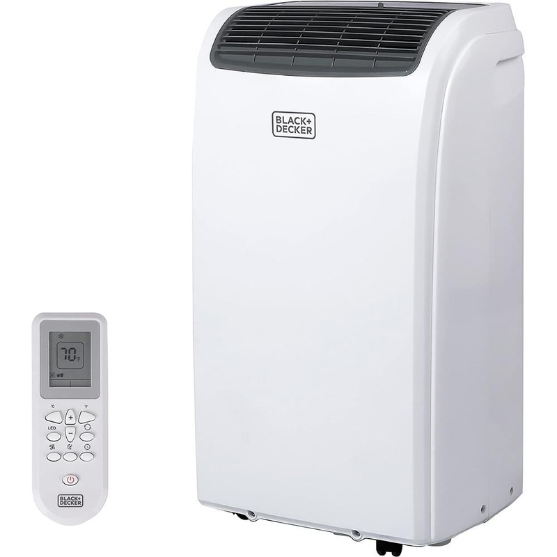 Black & Decker 12000 BTU Portable Air Conditioner and Heater in White - BPACT12HWT - Open Box