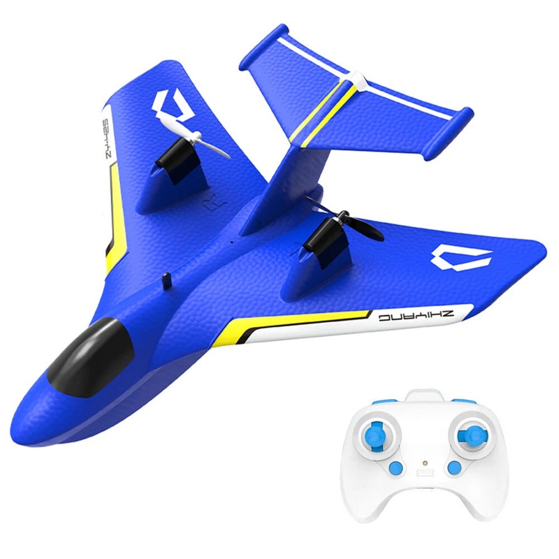 ZHIYANG ZY-425 Sea Land Air 260mm Wingspan 2.4G EPP RC Airplane RTF With LED Light Blue